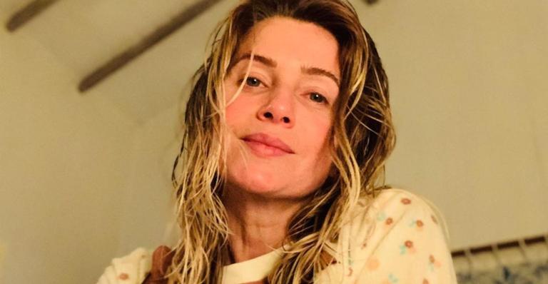 Leticia Spiller compartilha clique com cachorrinho e fãs se derretem