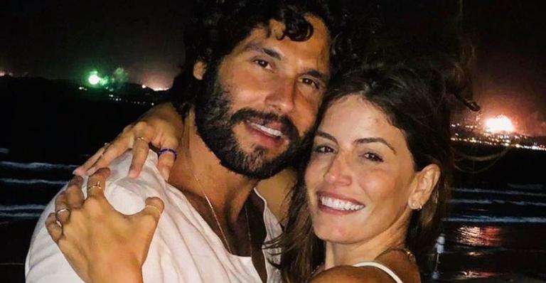 Dudu Azevedo e Fernanda Mader trocam declarações ao celebrar 5 anos juntos: ”Te amo”