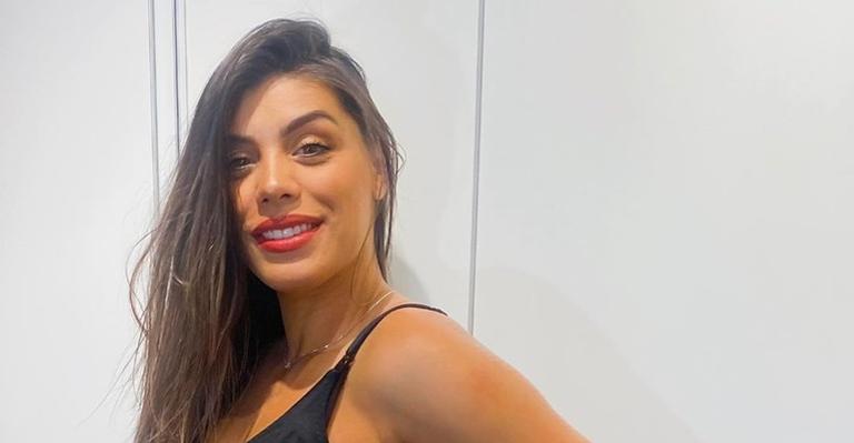 Ex-BBB Fran Grossi posta fotos com o filho recém-nascido: ”Grande amor da minha vida”