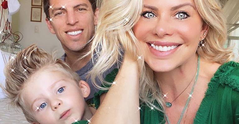 Karina Bacchi explode o fofurômetro em clique da família: ”Onde o coração encontra repouso”