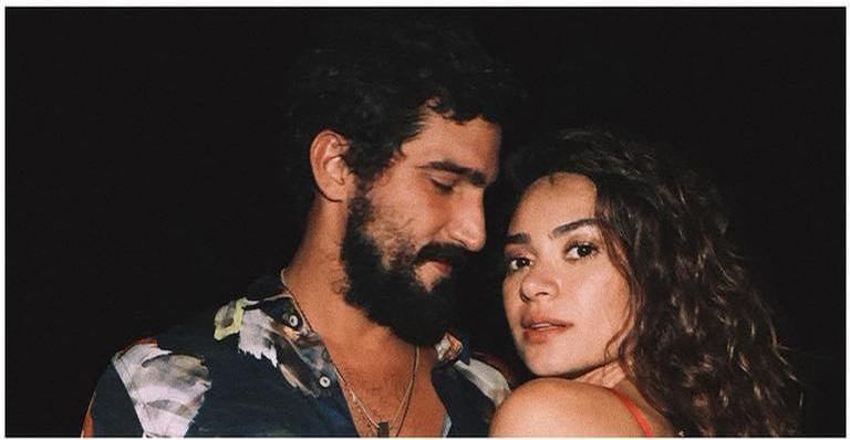 Thaila Ayala se declara para o marido, Renato Góes: ”Eu gosto um tantão desse menino”