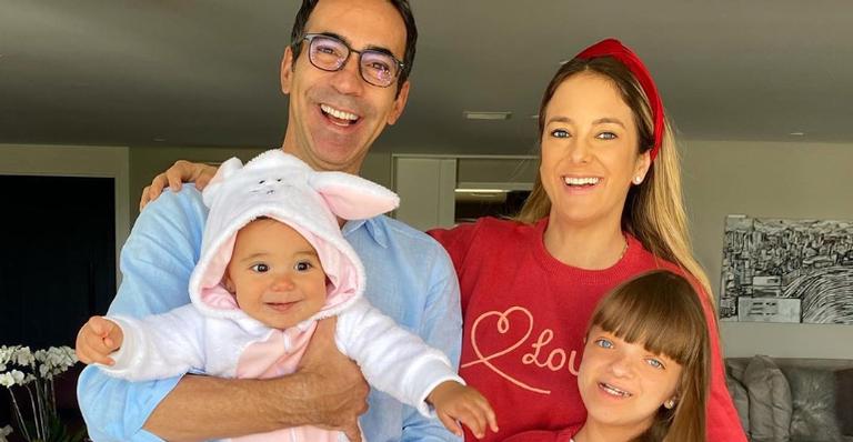 Ticiane Pinheiro curte final de semana com a família: ”Domingo feliz”