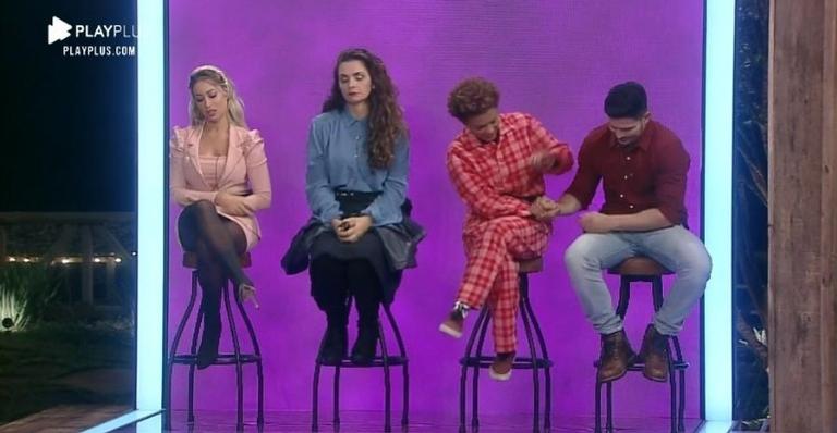 A Fazenda: Carol Narizinho, Luiza Ambiel, Lidi Lisboa e JP Gadêlha formam a segunda roça do reality