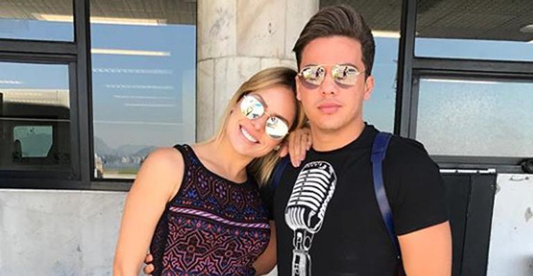 Thyane Dantas publica lindo clique com o marido, Wesley Safadão, e se declara: ”Meu amor”