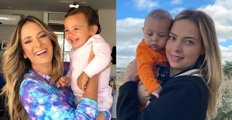 Ticiane Pinheiro aproveita dia de folga com a caçula e Carol Dantas: ”Matando a saudade”
