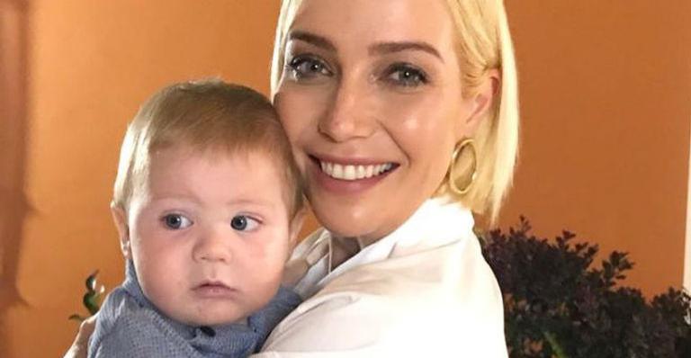 Luiza Possi compartilha clique inédito do filho Lucca e encanta web: ”Coisa mais linda”