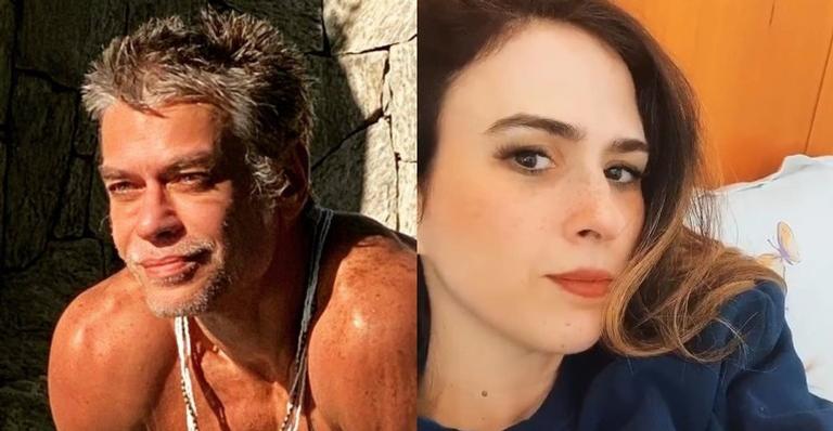 Fábio Assunção posa ao lado de Tatá Werneck no Lady Night: ”Não é entrevista, é um evento”