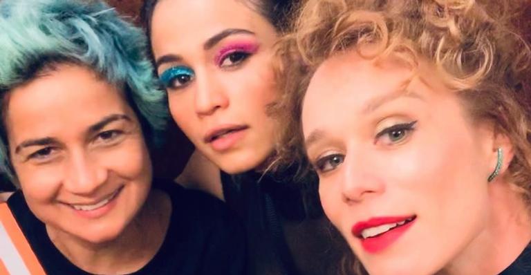 Mariana Ximenes faz declaração para Nanda Costa e Lan Lanh: ”Fazem música no meu coração”