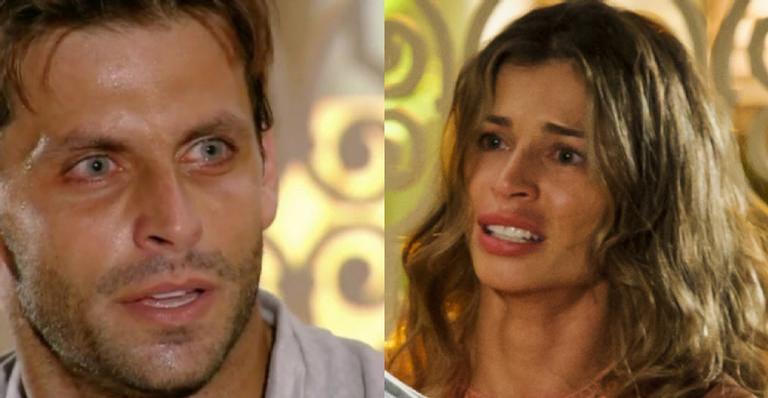Cassiano desmascara Alberto e beija Ester em ‘Flor do Caribe’