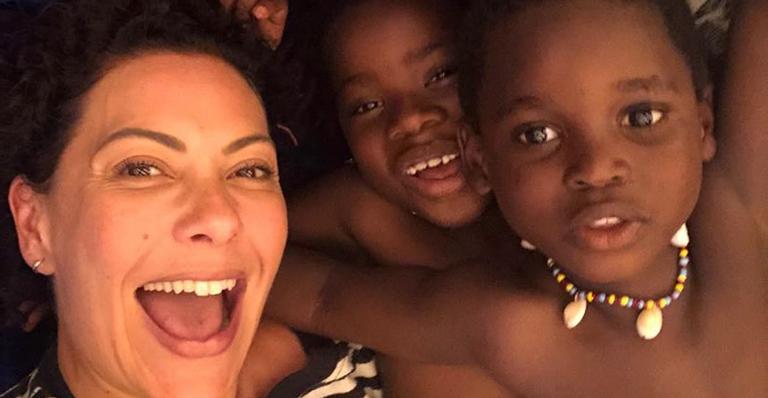 Fabiula Nascimento relembra momento com Titi e Bless: ”Família a gente escolhe, amo vocês”