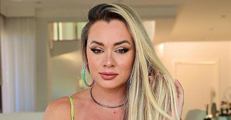 Juju Salimeni relata problema na cervical: ”Completamente travada”