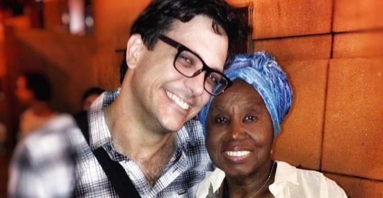 Lucio Mauro Filho relembra foto com Marina Miranda: ”Uma das maiores comediantes deste país”