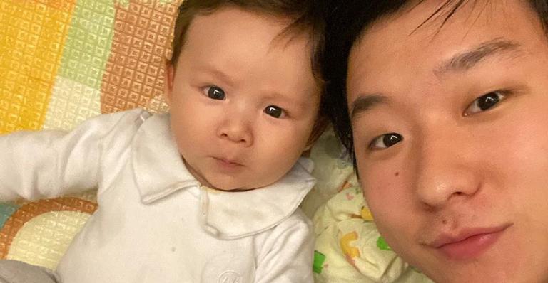 Alerta de fofura! Pyong Lee publica vídeo de Jake gargalhando e conquista a web