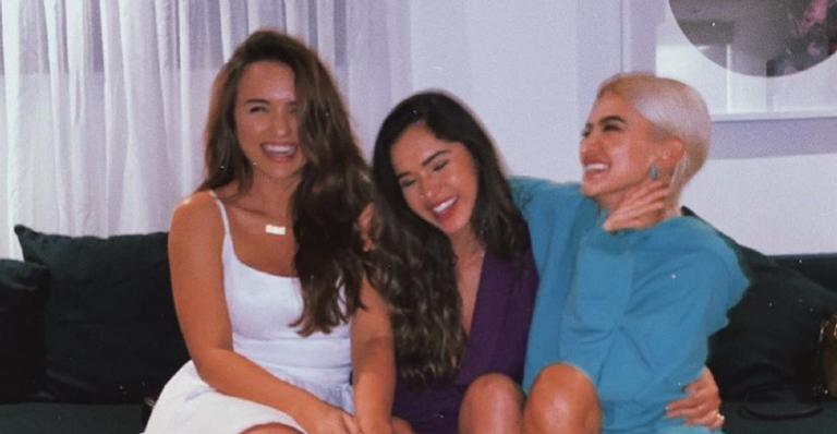 Reencontro ‘GIRANU’: Gizelly Bicalho, Rafa Kalimann e Manu Gavassi do BBB20 surgem em fotos juntas
