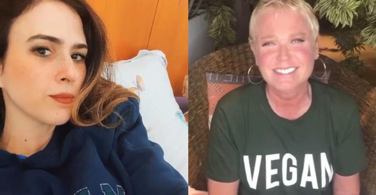 Tatá Werneck agradece Xuxa por participação em ‘Lady Night’: ”Deus, obrigada”