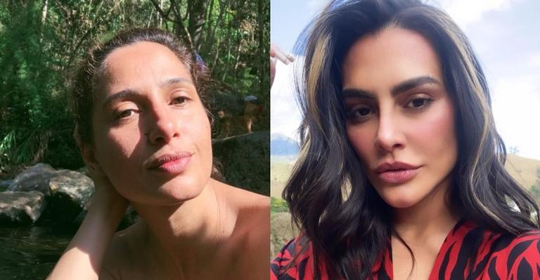Camila Pitanga compartilha clique ao lado de Cleo e faz linda declaração