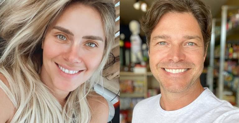 Carolina Dieckmann começa a seguir Erik Marmo após live e ator comemora