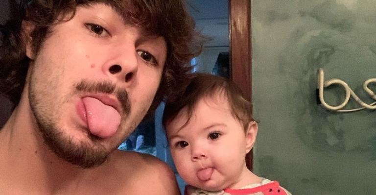 Rafa Vitti compartilha vídeo de momento fofo ao lado da filha e derrete a web