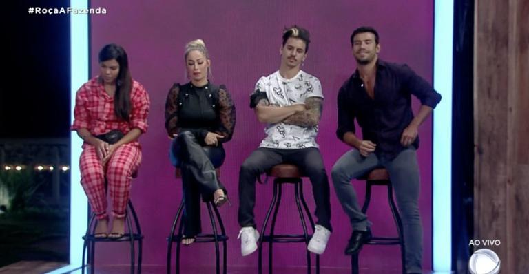A Fazenda: Biel, Carol Narizinho, Mariano e Tays Reis formam a quinta roça
