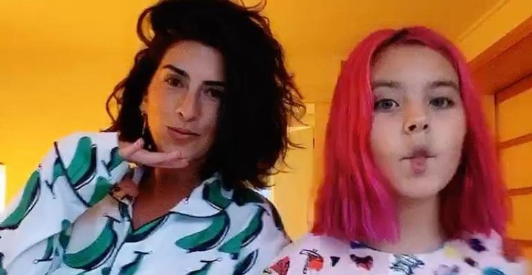 Fernanda Paes Leme compartilha vídeo dançando com Flor Gil e brinca: ”Dei tudo de mim”