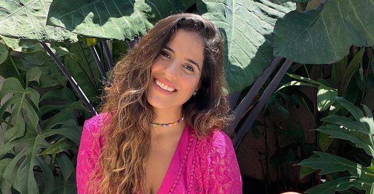 Camilla Camargo relembra clique com Luciano Huck: ”Tbt com meu ex patrão”