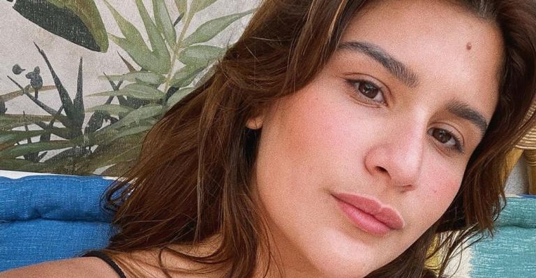 Giulia Costa faz desabafo sobre padrões estéticos e confessa: ”Tenho problemas de autoestima”