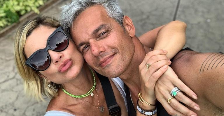 Otaviano Costa celebra 14 anos ao lado de Flávia Alessandra: ”Eu pra ela. Ela pra mim”