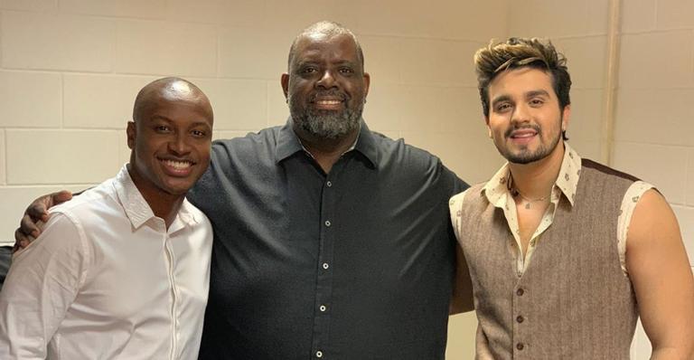Péricles relembra encontro com Thiaguinho e Luan Santana: ”Pessoas queridas”