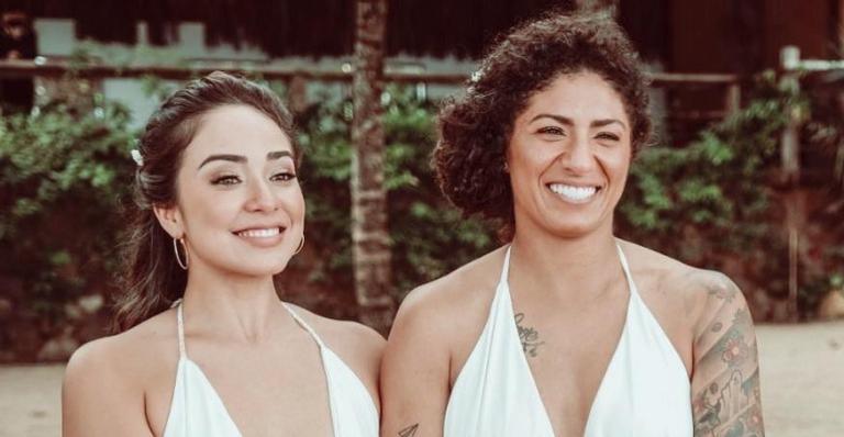 Cristiane Rozeira celebra 2 meses de casada: ”Nossos planos sempre andando lado a lado”