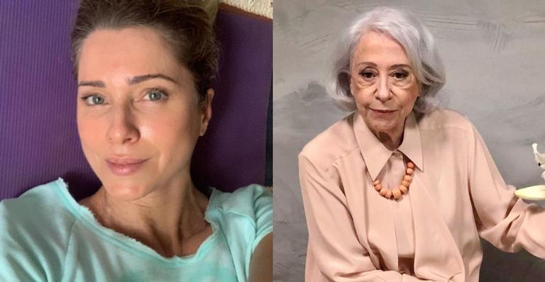 Leticia Spiller parabeniza Fernanda Montenegro com post na web: ”Viva a nossa Dama!”