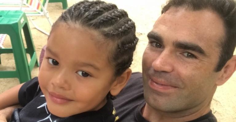 Chico Salgado faz homenagem no aniversário de seu filho: ”Te amo sem fim”