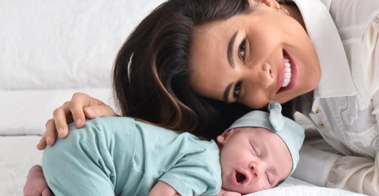 Kamilla Salgado relata primeira vez que saiu de casa sem o filho: ”Que dor no peito”