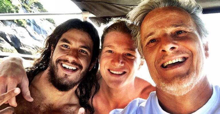 Marcello Novaes parabeniza o filho com bela homenagem: ”Muita saúde e paz”