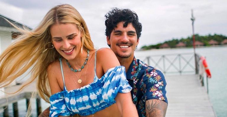 Com clique fofo, Yasmin Brunet se declara ao namorado, Medina: ”Meu rei dos mares”