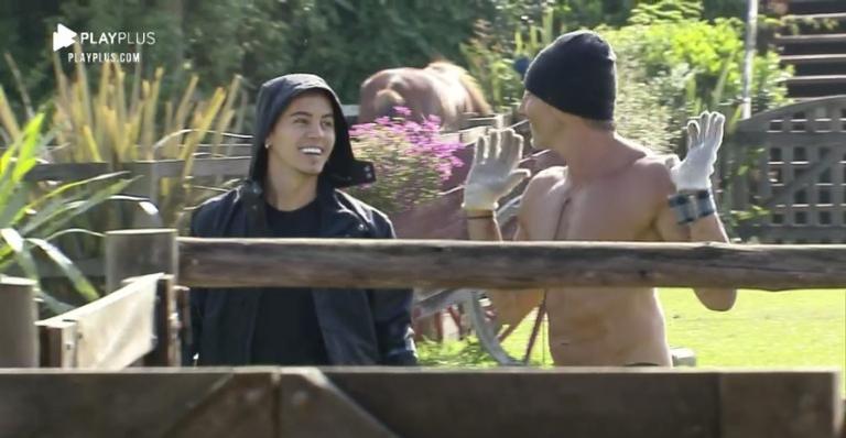 A Fazenda: Biel dispara sobre relação com Tays Reis: ”Melhor ser amigo. Até mais leve”