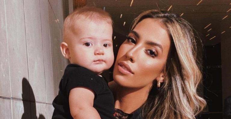 Gabi Brandt explode o fofurômetro com vídeo do filho mergulhando na piscina