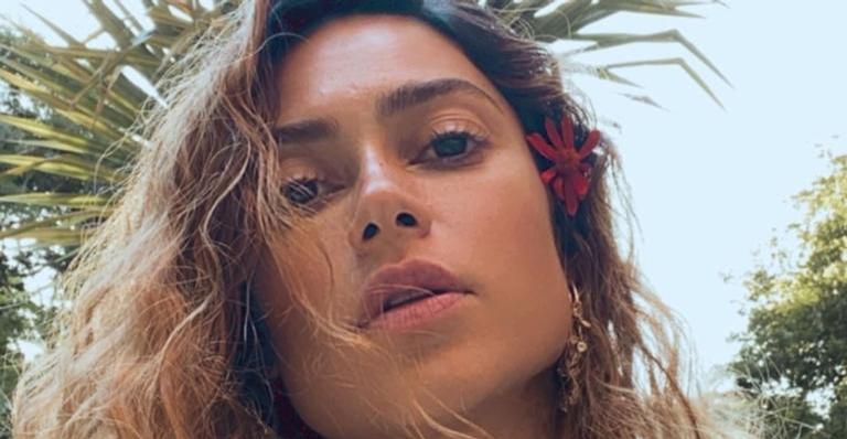 Thaila Ayala se despede de Caraíva com registro maravilhoso: ”Eu só agradeço”