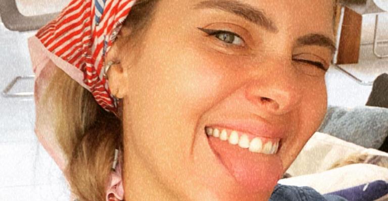 Carolina Dieckmann exibe vídeo divertido de cabelo: ”Quem tentou cortar o cabelo na quarentena?”