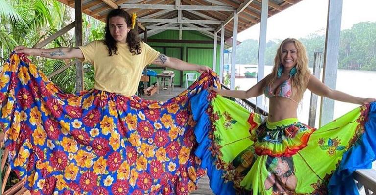 Whindersson Nunes e Joelma se divertem em Belém do Pará e agitam web
