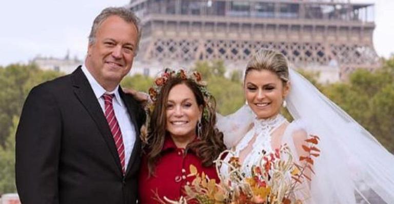 Em clima de TBT, Susana Vieira relembra casamento do filho em Paris: ”Há um ano estávamos aqui”