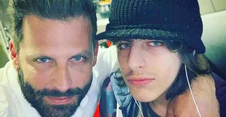 Henri Castelli presta homenagem de aniversário para o filho: ”Meu tesouro enviado por Deus”