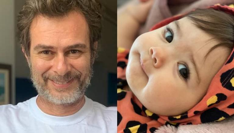 João Vitti celebra o aniversário da neta e lamenta passar a data longe: ”Saudade”