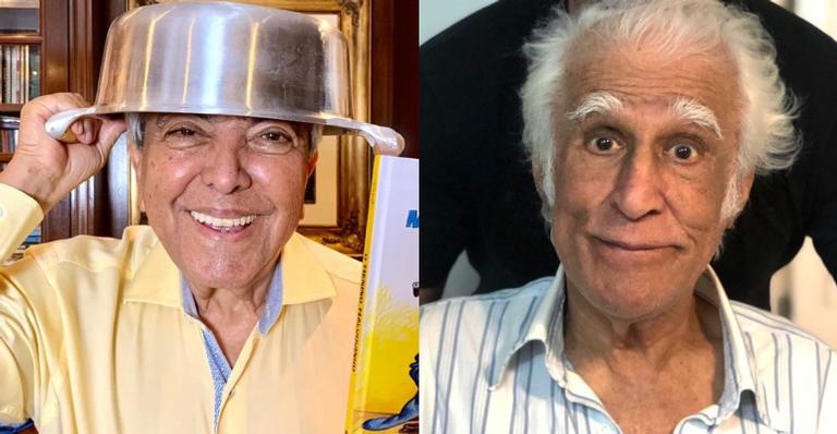 Maurício de Souza recebe presente de Ziraldo e encanta web: ”Duas pessoas fantásticas”