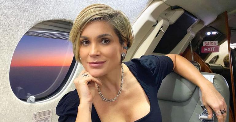 Flávia Alessandra registra os bastidores das gravações de ‘Salve-se Quem Puder’