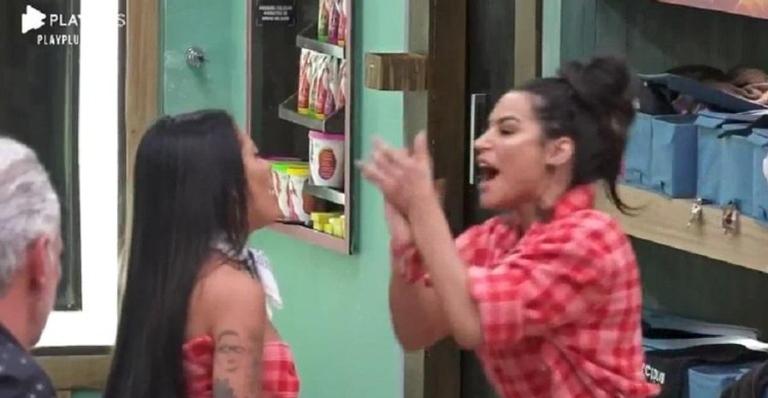 A Fazenda: Mirella e Raissa Barbosa discutem após formação da roça: ”Você é falsa”