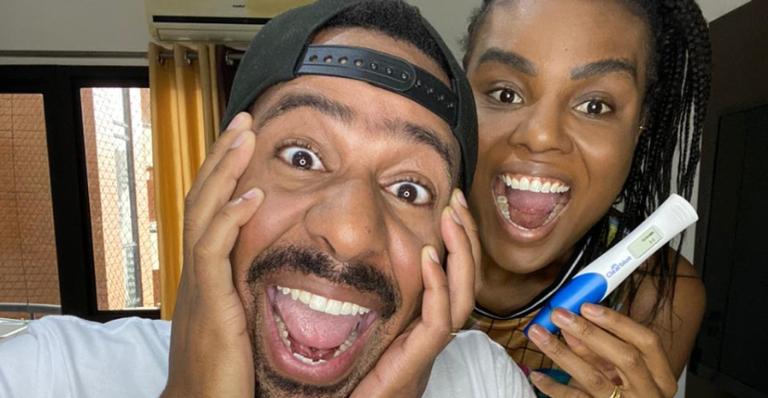 Fabiana Claudino anuncia gravidez de seu primeiro filho com Vinicius de Paula: ”Realizada e feliz”