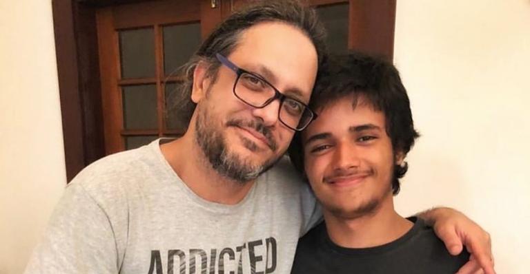 Lucio Mauro Filho presta homenagem de aniversário para o primogênito: ”Conte comigo”