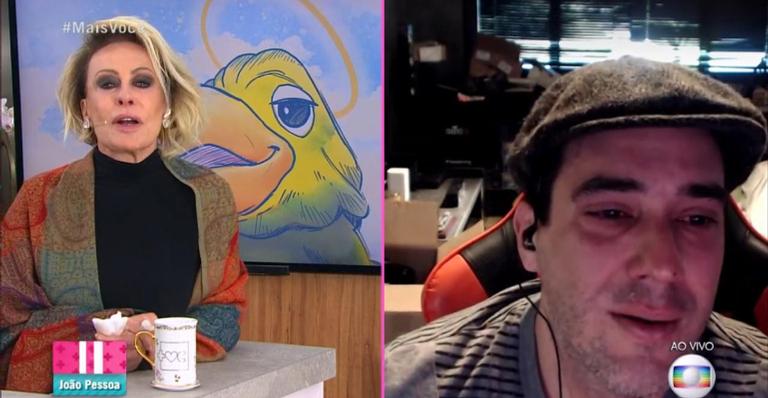 André Marques chora ao relatar últimos dias com Tom Veiga: ”A gente estava se vendo todo dia!”