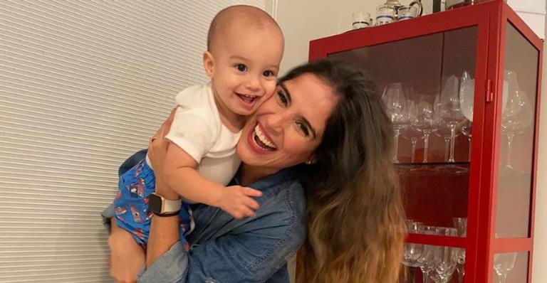 Camilla Camargo posa coladinha ao filho, Joaquim e encanta a web: ”Ai que lindezas”