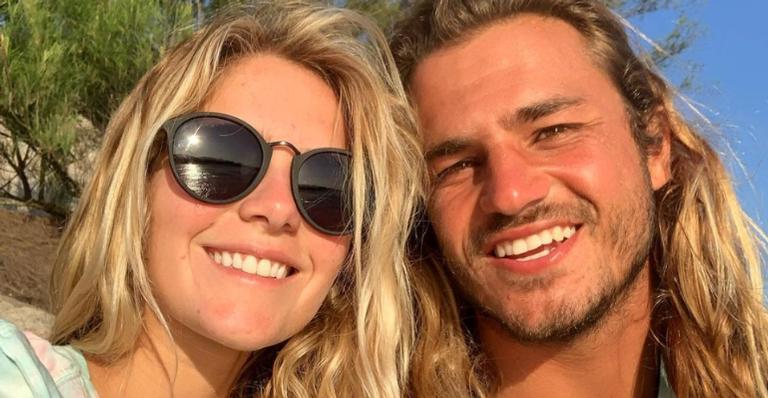 Isabella Santoni malha ao lado do namorado, Caio Vaz: ”Casal que treina unido, permanece unido”